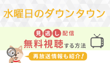 水曜日のダウンタウンのアイキャッチ画像